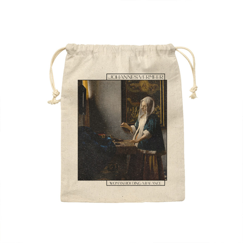 کیسه نان و سبزی ترمه طراحان ایده مدل زنی در حال حفظ تعادل از ورمر کد art0590 - S