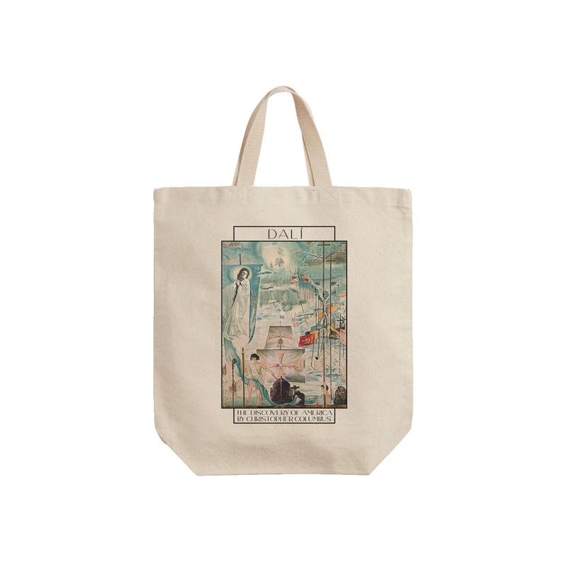 ساک خرید ترمه طراحان ایده مدل کشف کریستف کلمب از دالی کد art0768 - S