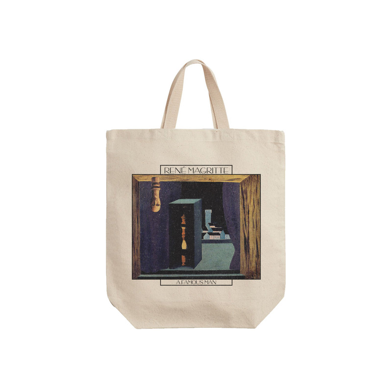 ساک خرید ترمه طراحان ایده مدل مرد مشهور از ماگریت کد art0361 - S