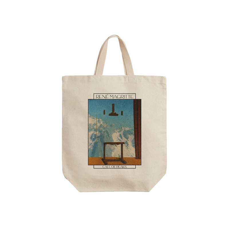 ساک خرید ترمه طراحان ایده مدل ندای قله ها از ماگریت کد art0369 - S