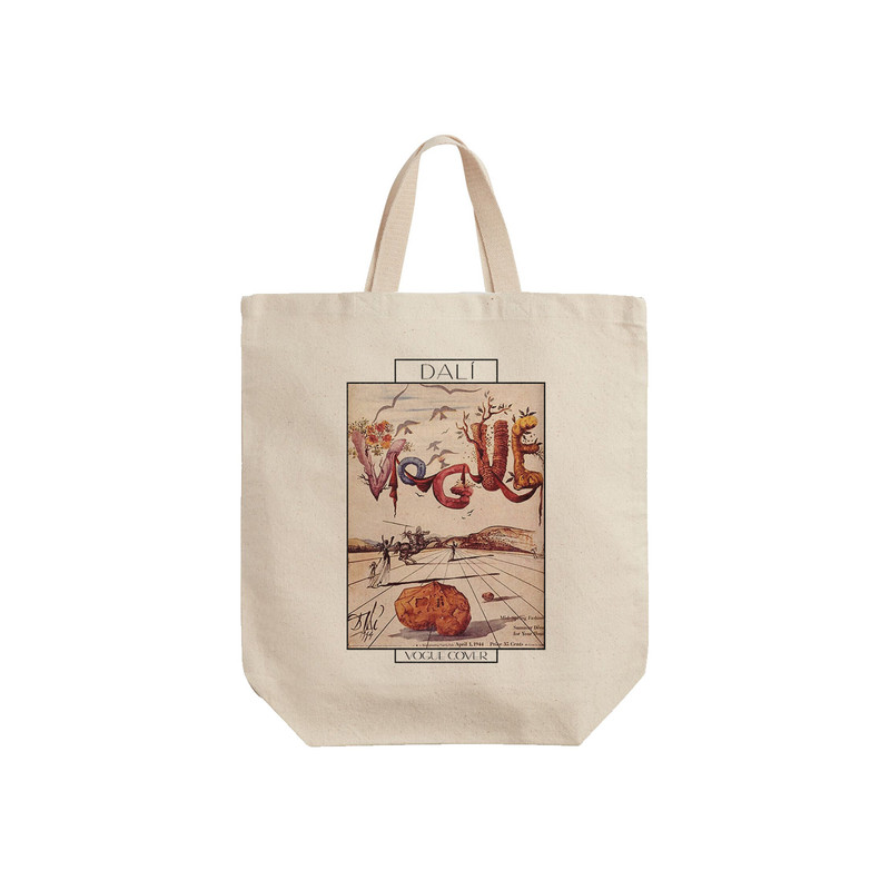 ساک خرید ترمه طراحان ایده مدل طرح جلد مجله وگ از دالی کد art0796 - S