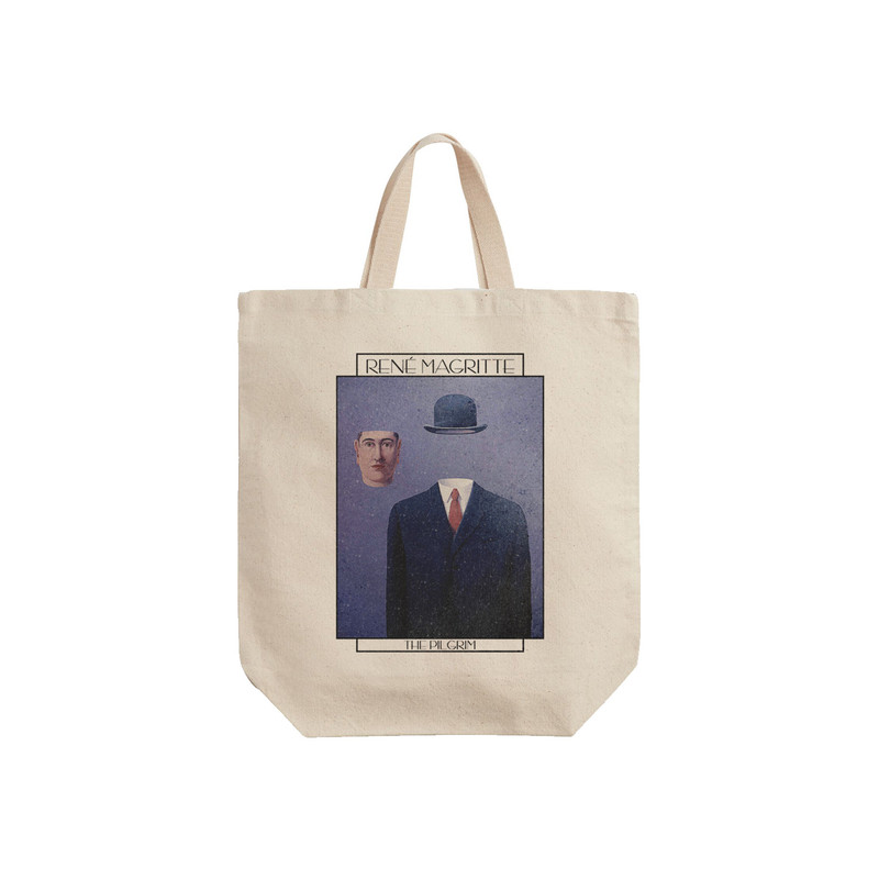 ساک خرید ترمه طراحان ایده مدل مسافراز ماگریت کد art0436  - S