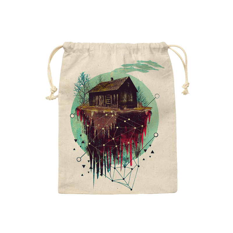 نظم دهنده ترمه طراحان ایده مدل کیسه بنددار کلبه ای در ابرها کد cfp1085 - L