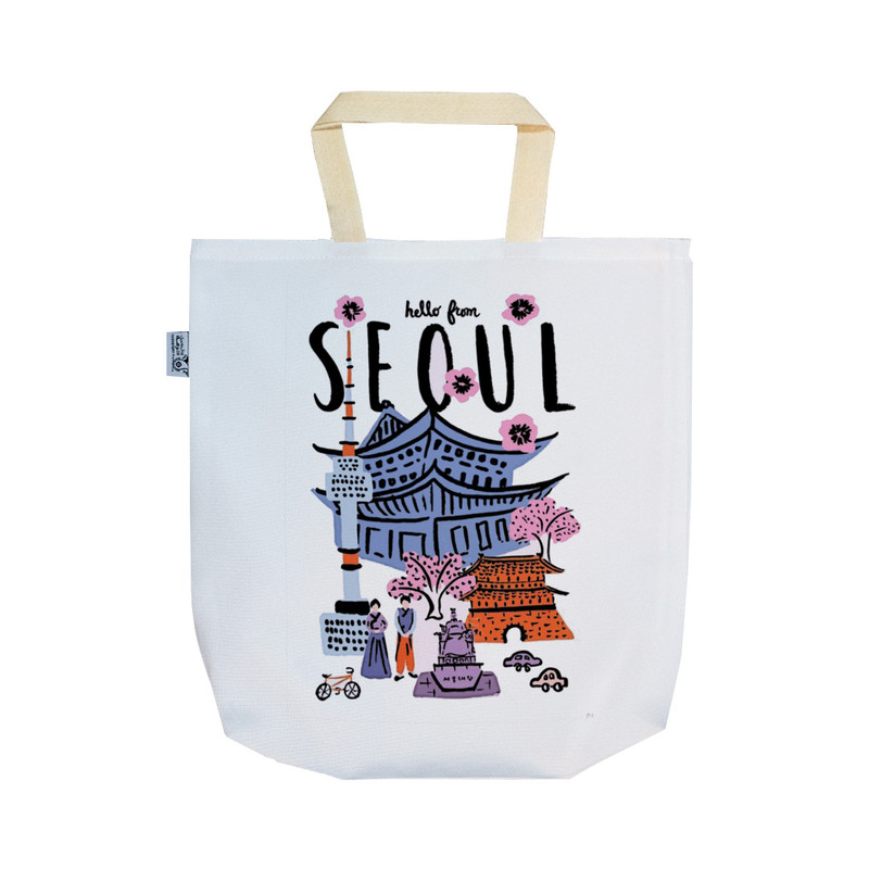 ساک خرید ترمه طراحان ایده مدل پترن سئول کد strm0625 - SS