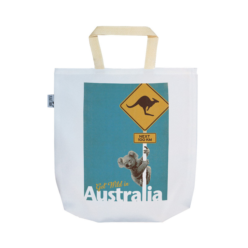 ساک خرید ترمه طراحان ایده طرح کوآلا در استرالیا کد strm0627 - SS