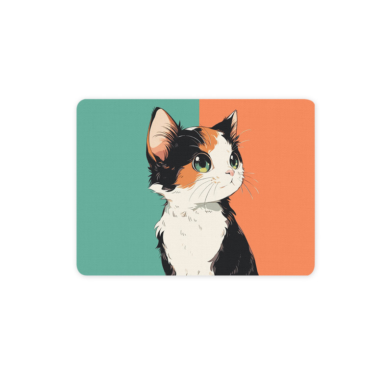 ماوس پد ترمه طراحان ایده مدل گربه بچه کد strm1073