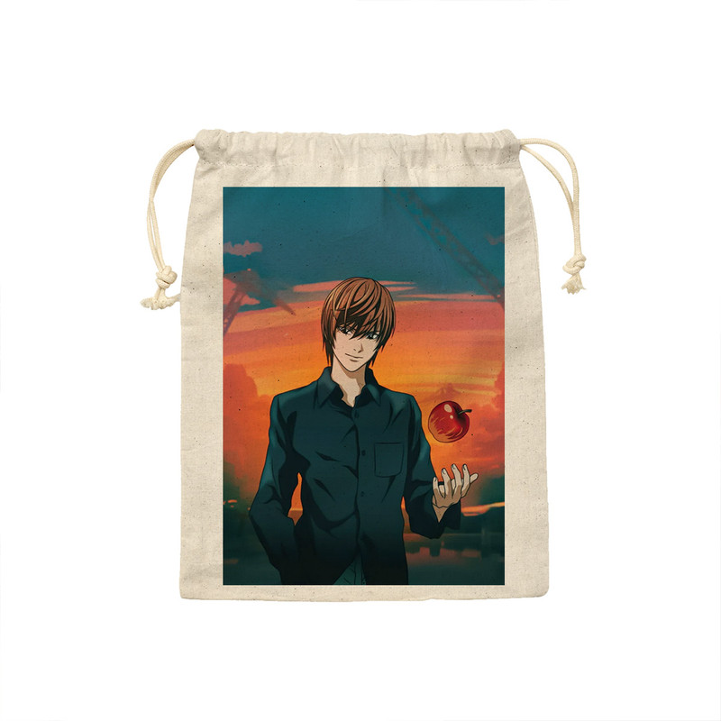 کیسه نان و سبزی ترمه طراحان ایده مدل  طرح دث نوت Death note کد strm0349 - M