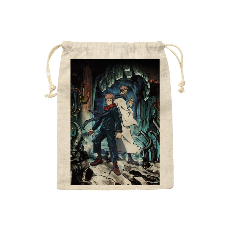 کیسه نان و سبزی ترمه طراحان ایده  طرح جوجوتسو کایسن Jujutsu Kaisen کد strm0431 - M