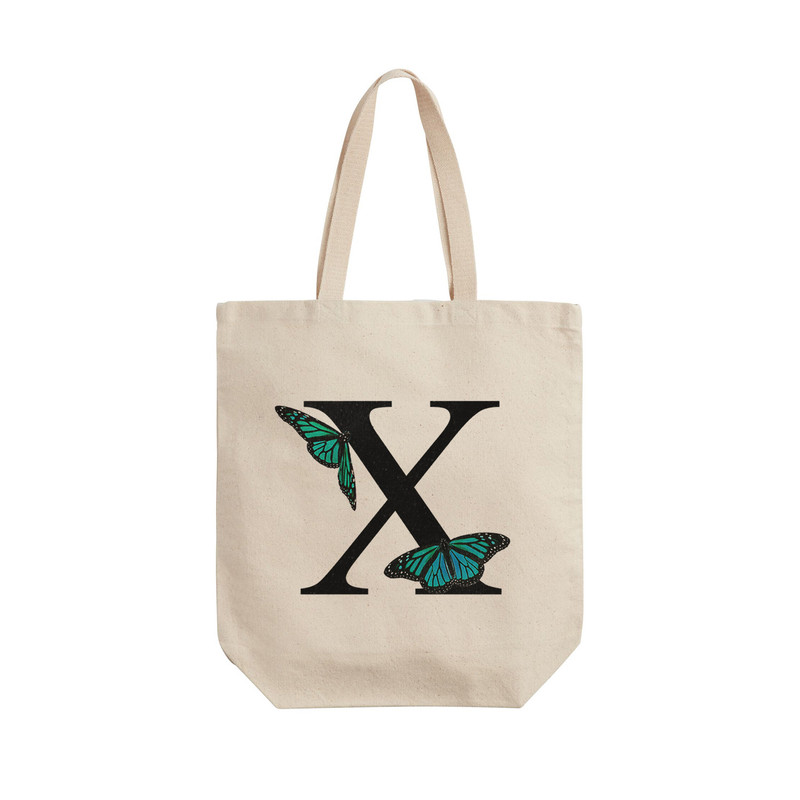 ساک خرید ترمه طراحان ایده مدل حرف X پروانه ای کد cfp3026 - L