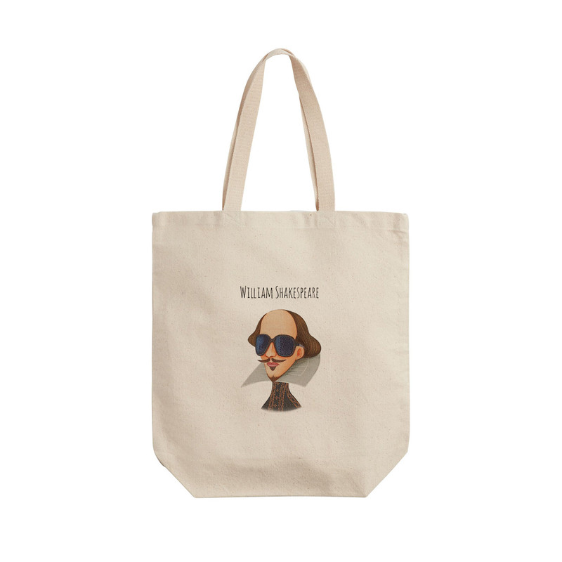 ساک خرید ترمه طراحان ایده مدل پترن ویلیام شکسپیر کد strm01046 - L