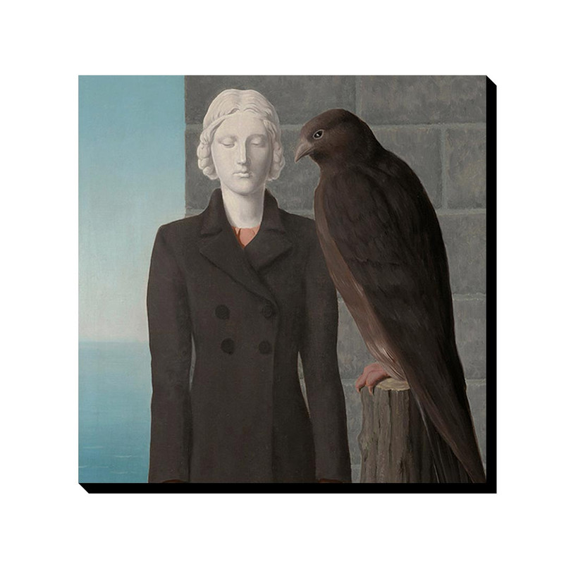 تابلو ترمه طراحان ایده طرح آب های عمیق از ماگریت کد art0372