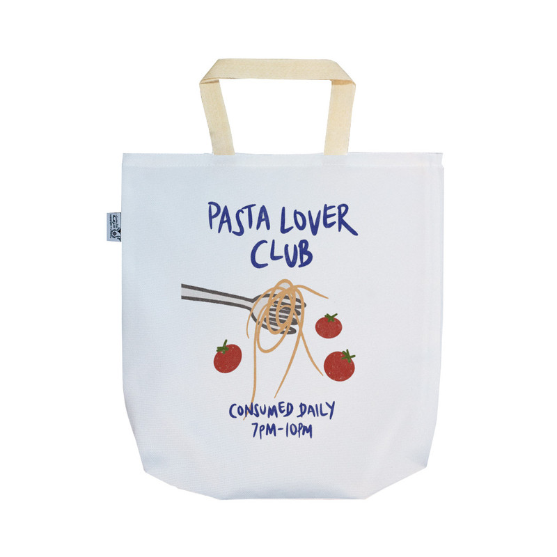 ساک خرید ترمه طراحان ایده مدل کلاب پاستا دوستان کد strm0662 - SS