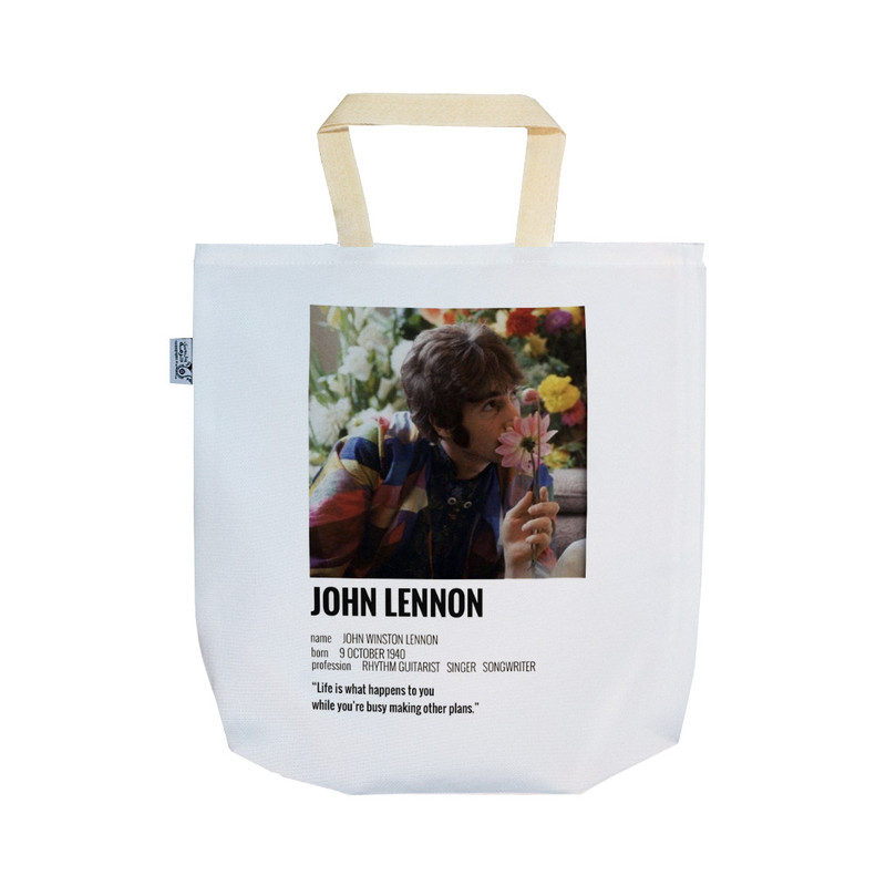 ساک خرید ترمه طراحان ایده مدل جان لنون John Lennon کد strm0951 - SS