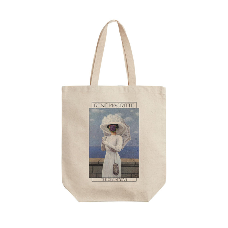 ساک خرید ترمه طراحان ایده مدل جنگ عظیم از ماگریت کد art0425 - L