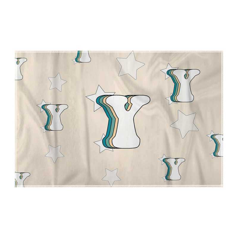 کاغذ کادو ترمه طراحان ایده مدل حرف Y رترو کد cfp2949