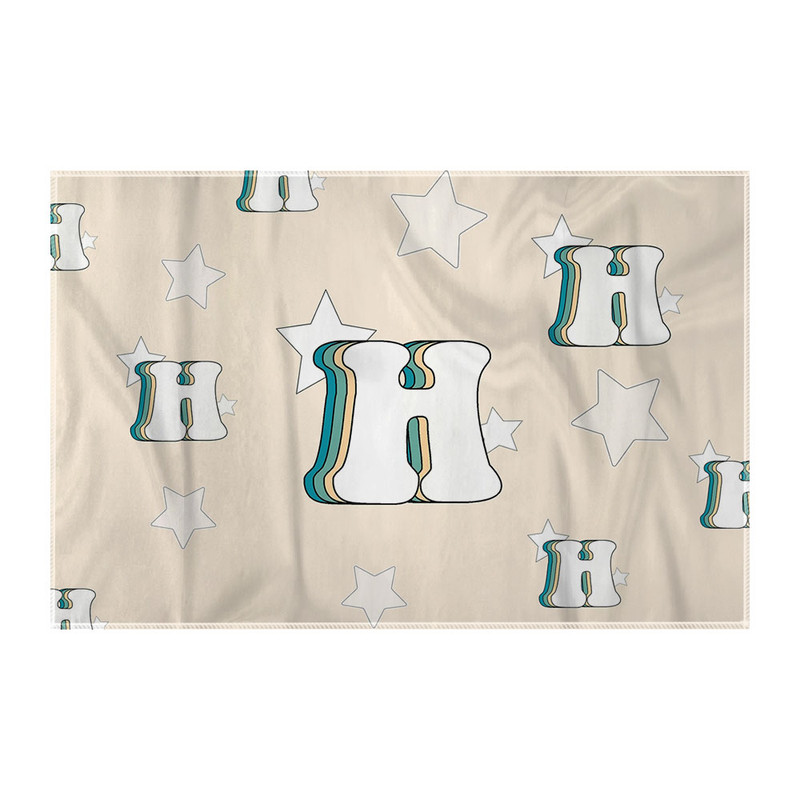 کاغذ کادو ترمه طراحان ایده مدل حرف H رترو کد cfp2932