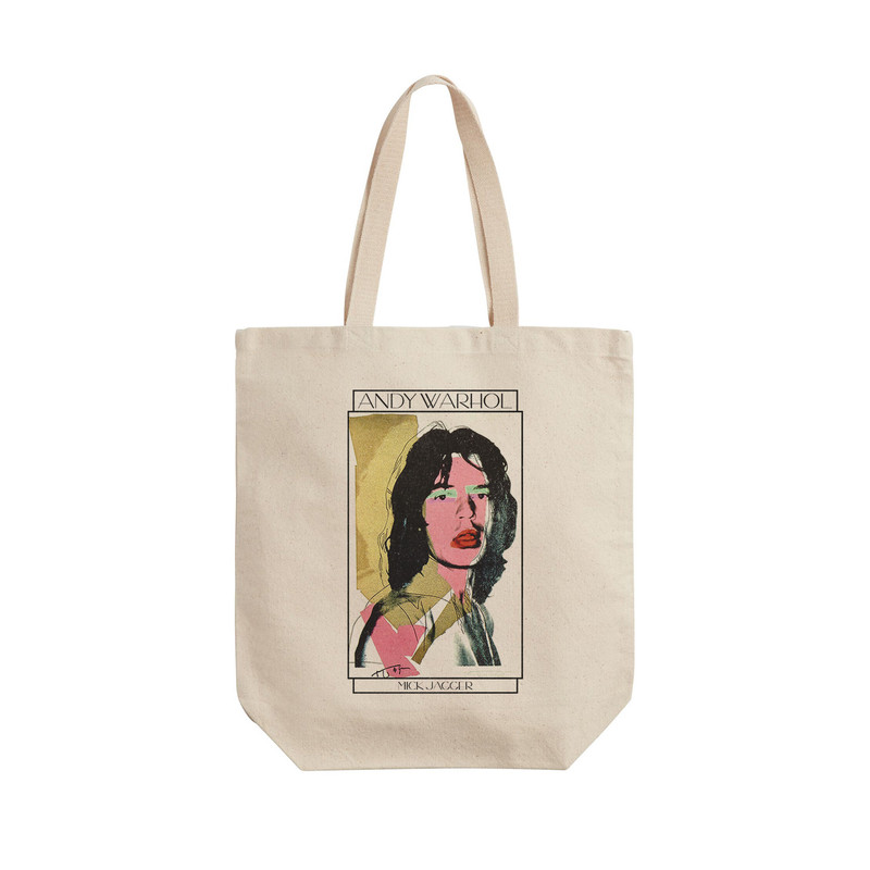 ساک خرید ترمه طراحان ایده مدل میک جگر از وارهول کد art0855 - L