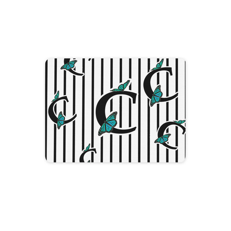 ماوس پد ترمه طراحان ایده مدل حرف C پروانه ای کد cfp3005