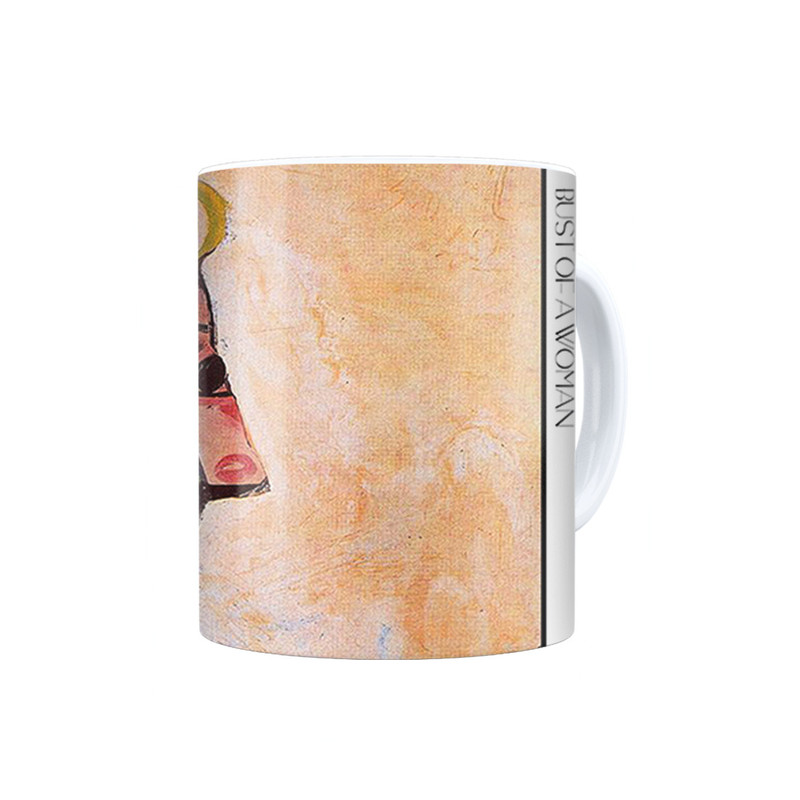 ماگ ترمه طراحان ایده مدل نیم تنه یک زن از پیکاسو کد art0360