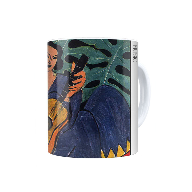 ماگ ترمه طراحان ایده مدل موزیک از ماتیس کد art0627