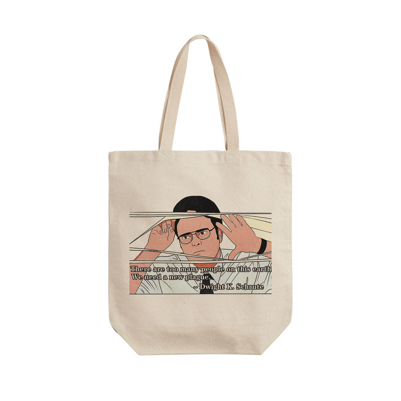 ساک خرید ترمه طراحان ایده مدل سریال آفیس کد cfp2622 - L