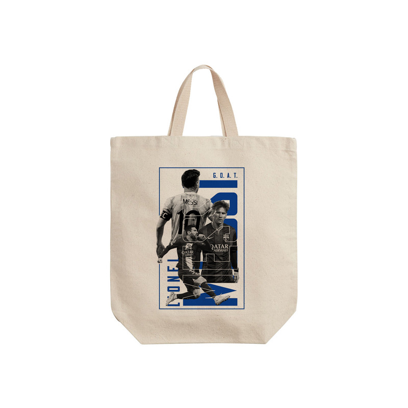 ساک خرید ترمه طراحان ایده مدل پترن لیونل مسی کد strm0804 - S