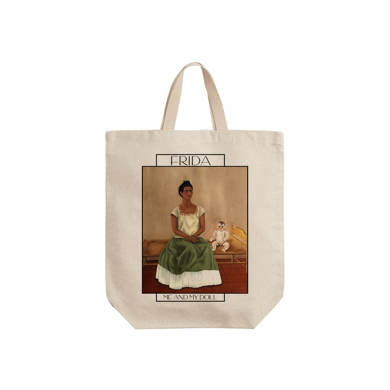 ساک خرید ترمه طراحان ایده مدل من و عروسک از فریدا کد art0158 - S