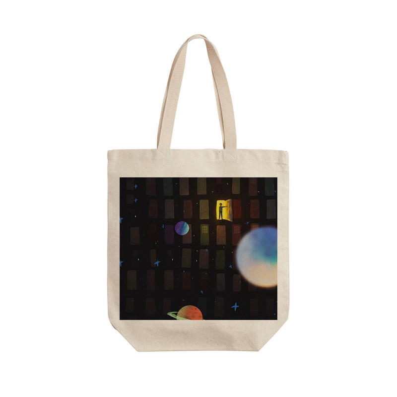 ساک خرید ترمه طراحان ایده طرح دری به سیارات کد strm0670 - L