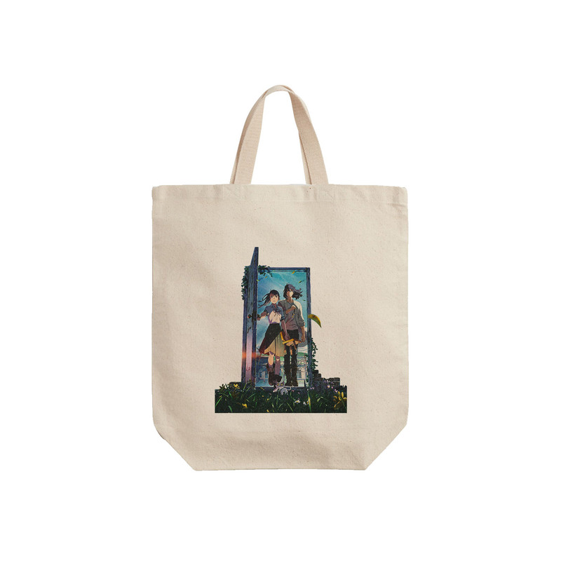 ساک خرید ترمه طراحان ایده مدل انیمه سوزومه کد cfp2002 - S