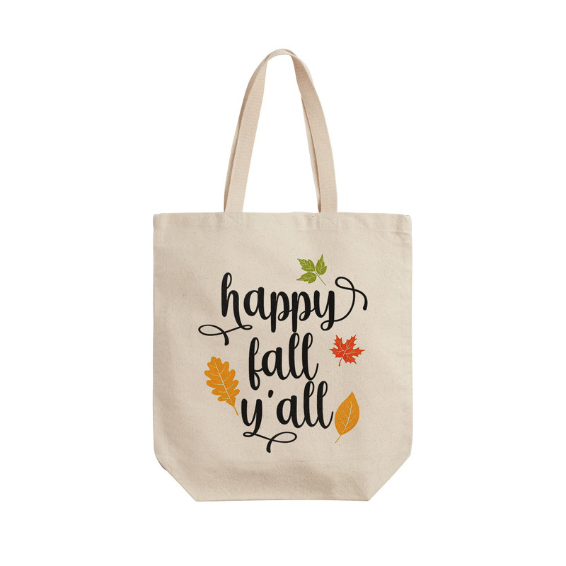 ساک خرید ترمه طراحان ایده مدل پاییز مبارک کد cfp2154 - L