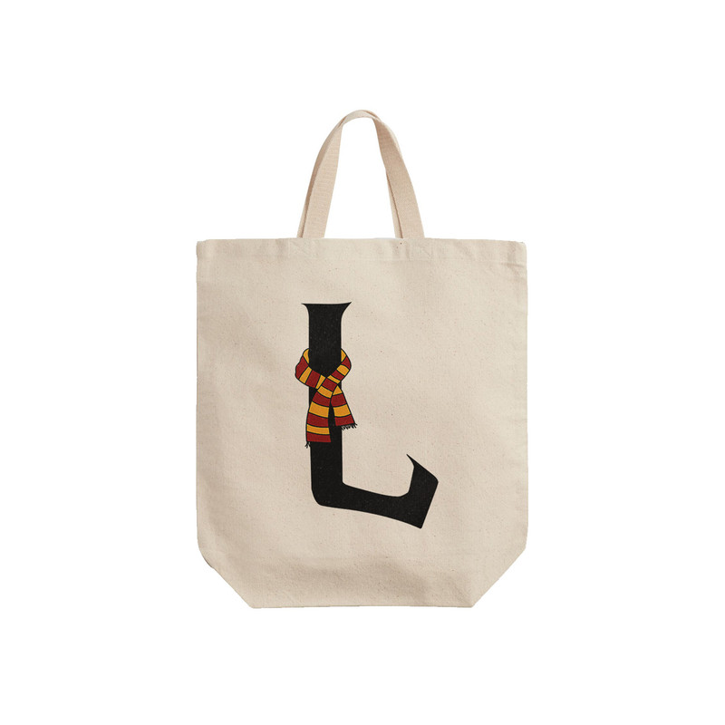 ساک خرید ترمه طراحان ایده مدل حرف L هری پاتر کد cfp3041 - S