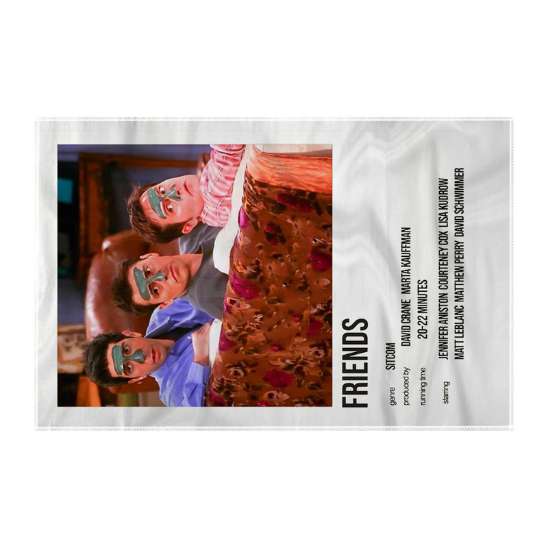 کاغذ کادو ترمه طراحان ایده مدل سریال دوستان کد strm0856