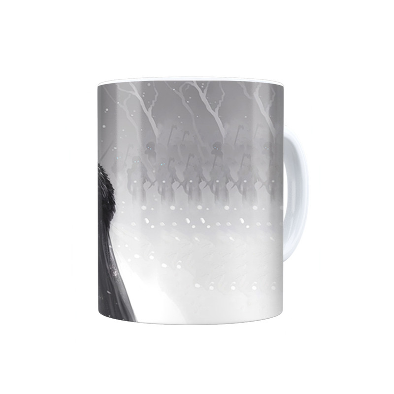 ماگ ترمه طراحان ایده مدل جان اسنو و گرگ کد cfp1203