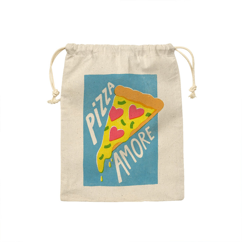 کیسه نان و سبزی ترمه طراحان ایده مدل عشق پیتزا کد strm1105 - S