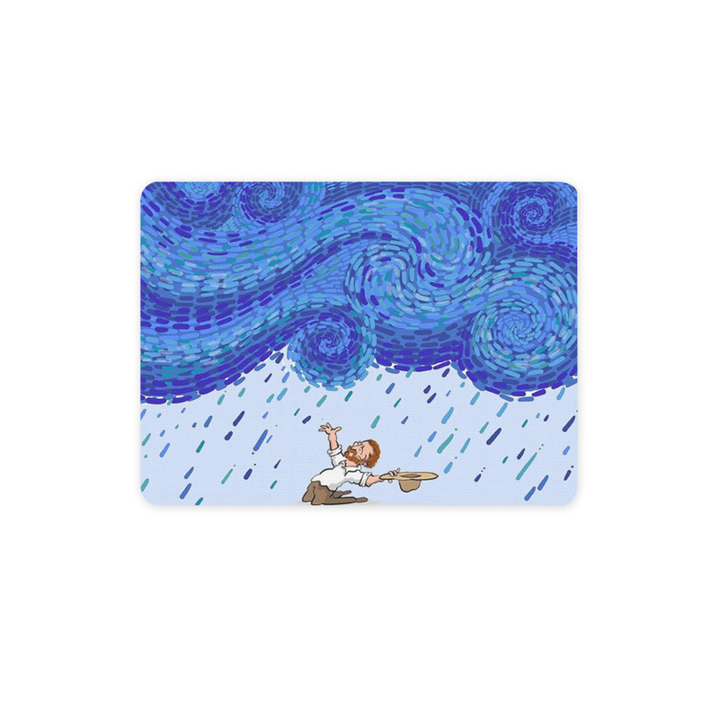 ماوس پد ترمه طراحان ایده مدل پترن ون گوگ کد strm1022