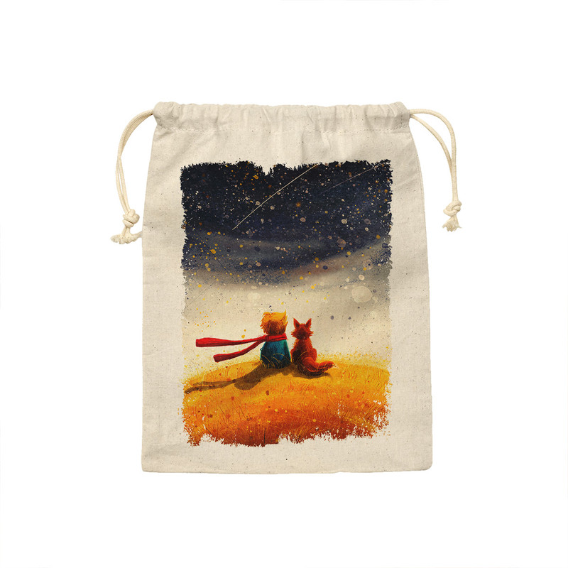 کیسه نان و سبزی ترمه طراحان ایده مدل شازده کوچولو و روباه کد cfp2031 - M