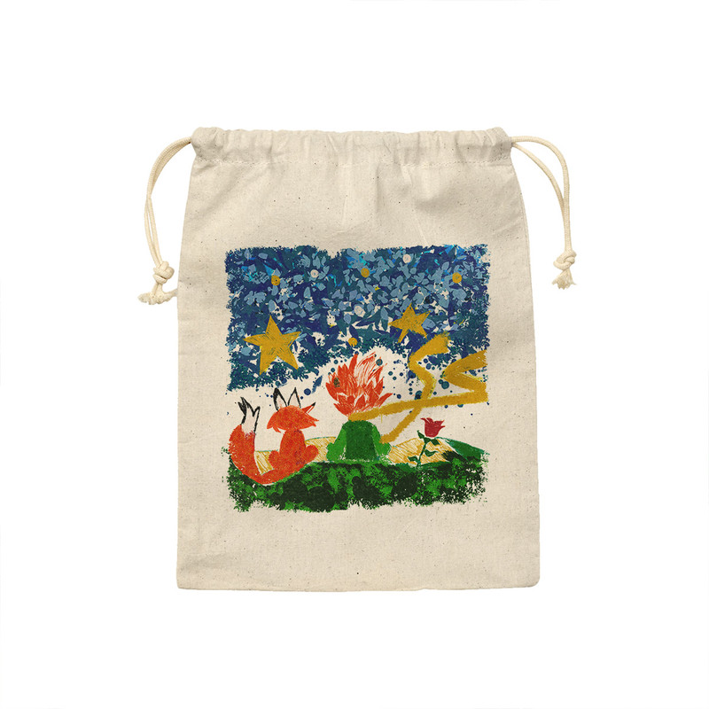 کیسه نان و سبزی ترمه طراحان ایده مدل شازده کوچولو و روباه کد cfp2040 - M