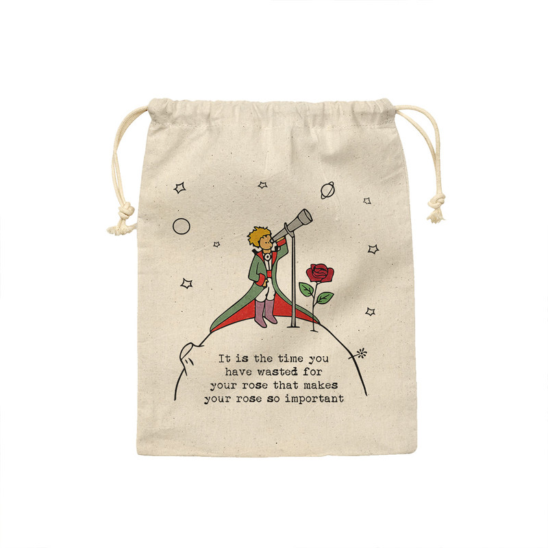 کیسه نان و سبزی ترمه طراحان ایده مدل شازده کوچولو و گل کد cfp2072 - M