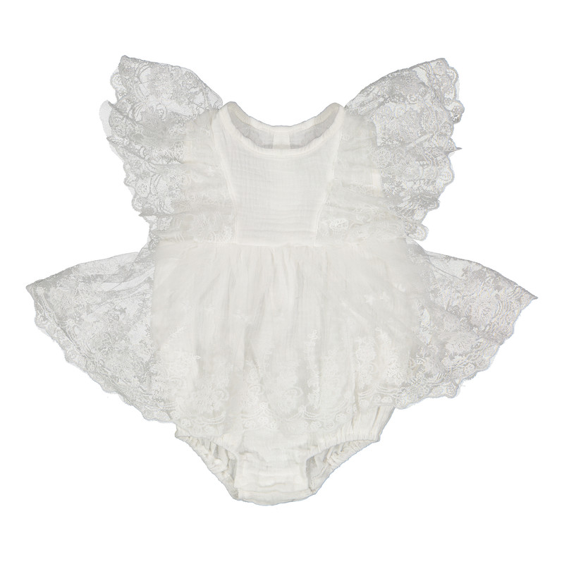 بادی نوزادی مدل S-06 رنگ سفید