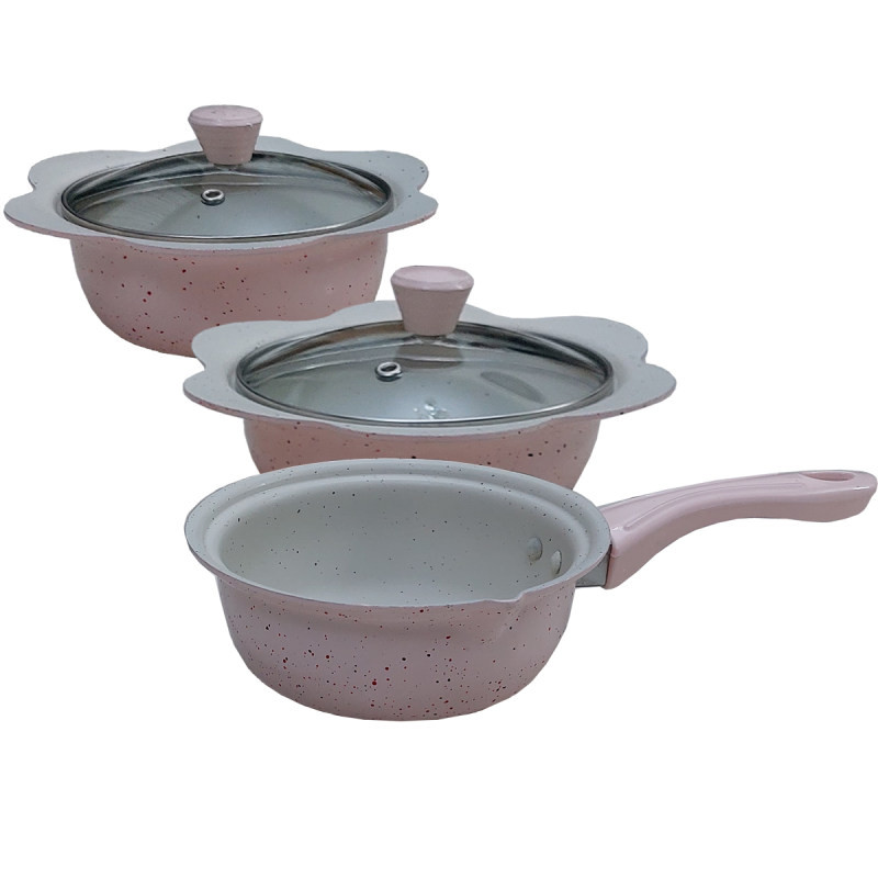 سرویس پخت و پز 5 پارچه کودک هسل مدل granit