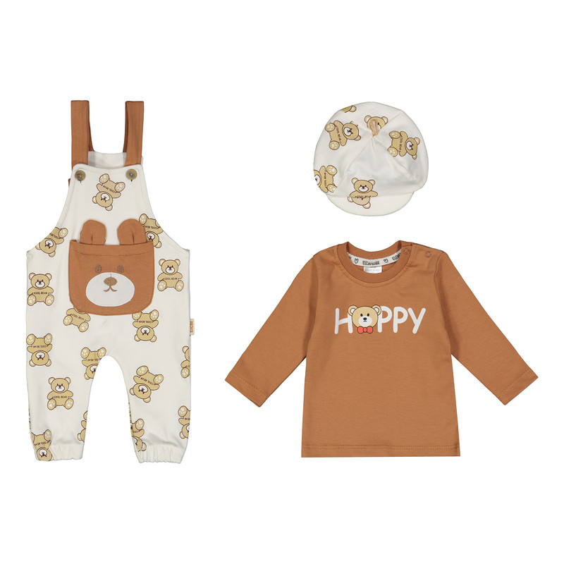 ست 3 تکه لباس نوزادی الچی بیبی مدل N06