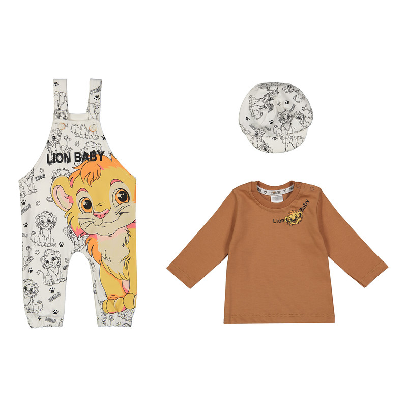 ست 3 تکه لباس نوزادی الچی بیبی مدل N09