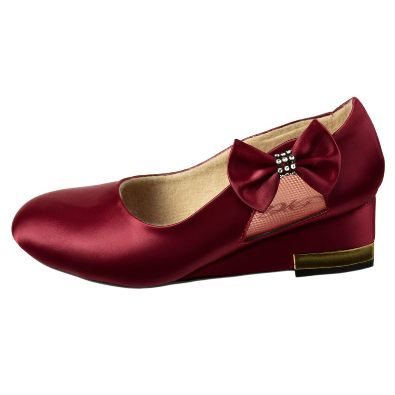 کفش زنانه مدل کلارا 4193 رنگ زرشکی