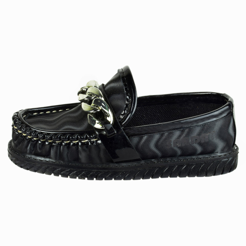 کفش پسرانه مدل کالجی زنجیری BK.3608