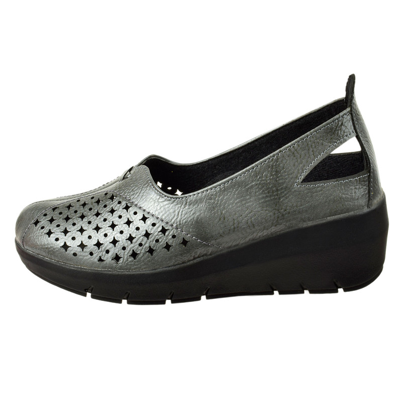 کفش روزمره زنانه ماهان مدل تابستانی 4186 رنگ طوسی