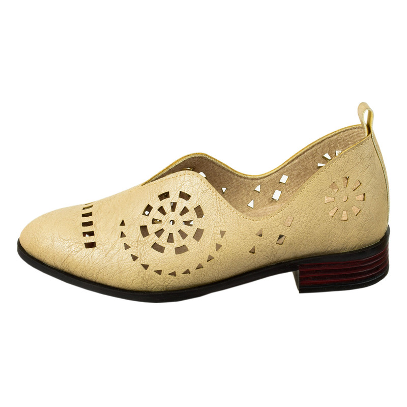 کفش زنانه مدل سوییت دریم تابستانی CR.4196 رنگ کرم