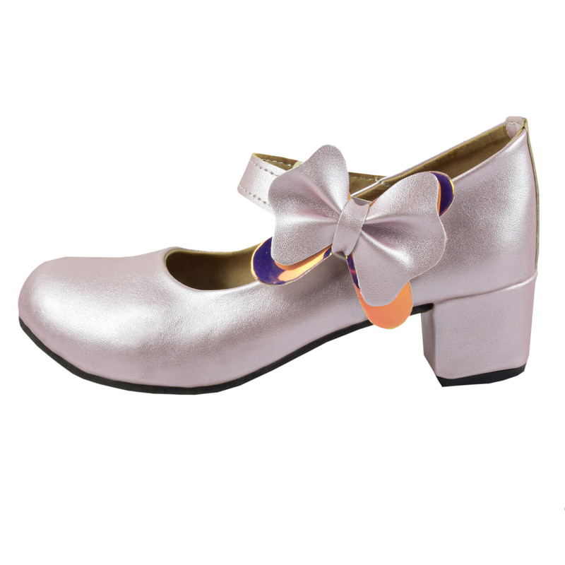 کفش دخترانه مدل مجلسی بغل پاپیون PK.3551