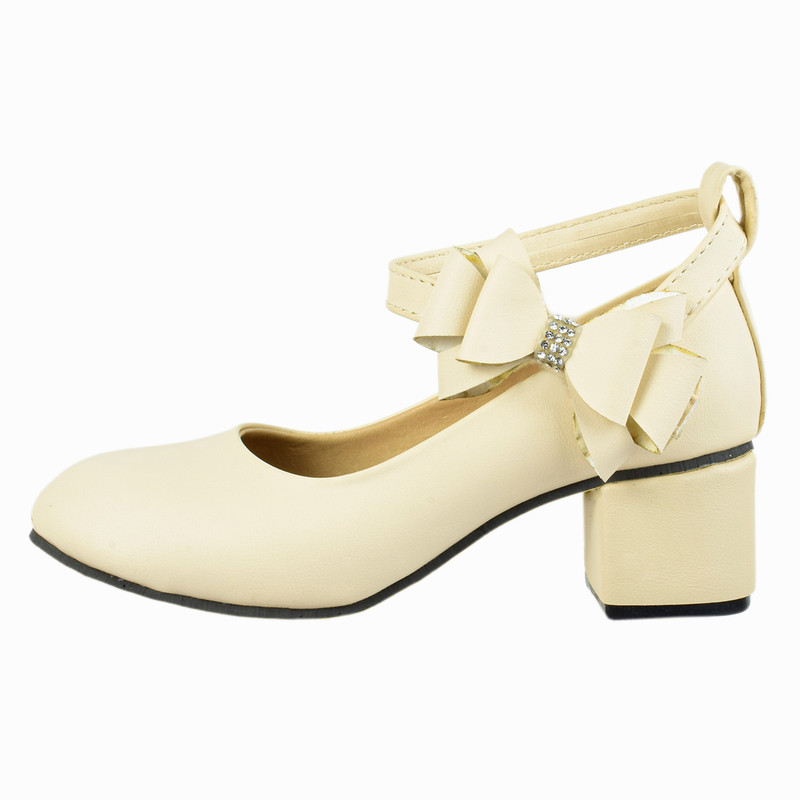 کفش دخترانه مدل مانلیا لیدی پاپیون برچسبی CR.3617