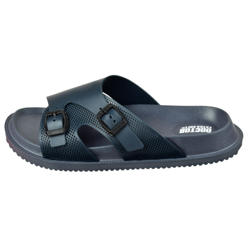 دمپایی مردانه پایون مدل دوسگک استراکچر 1895 رنگ سرمه‌ای