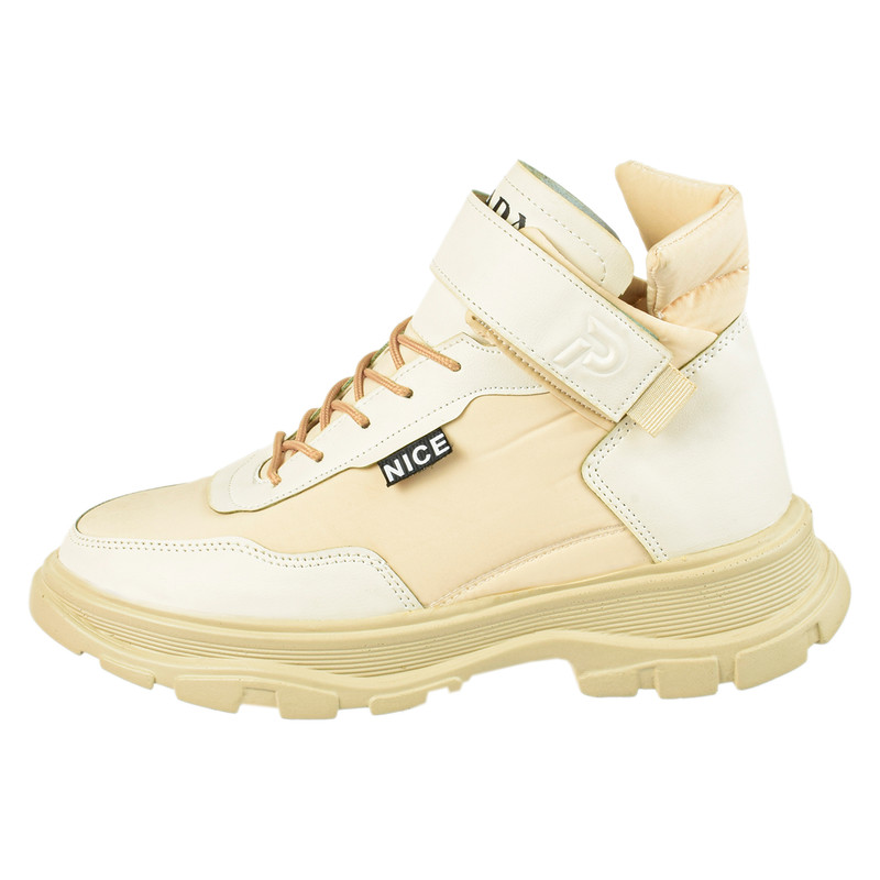 نیم بوت زنانه مدل شمعی چسبی CR.4074